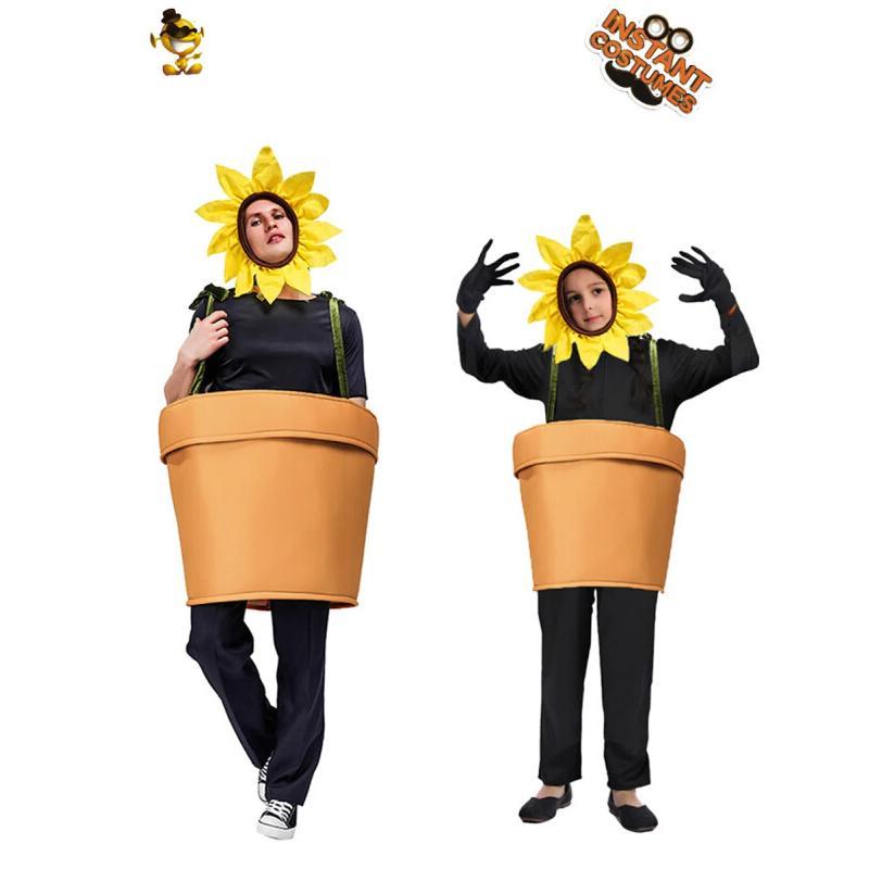 Plant Pot - Yetişkinler için Cadılar Bayramı Saksı Kostümü