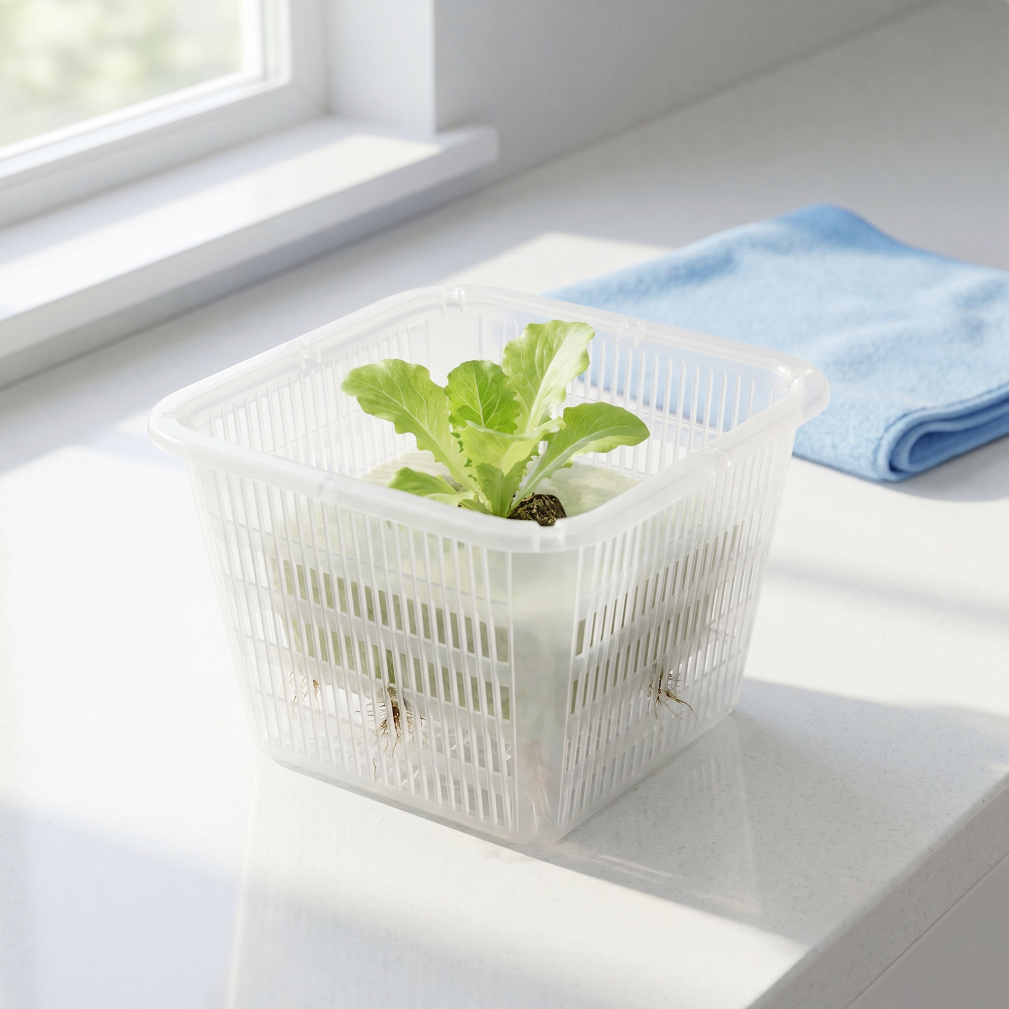 Plant Pot - İç Mekan Sebze Fideleri İçin 6