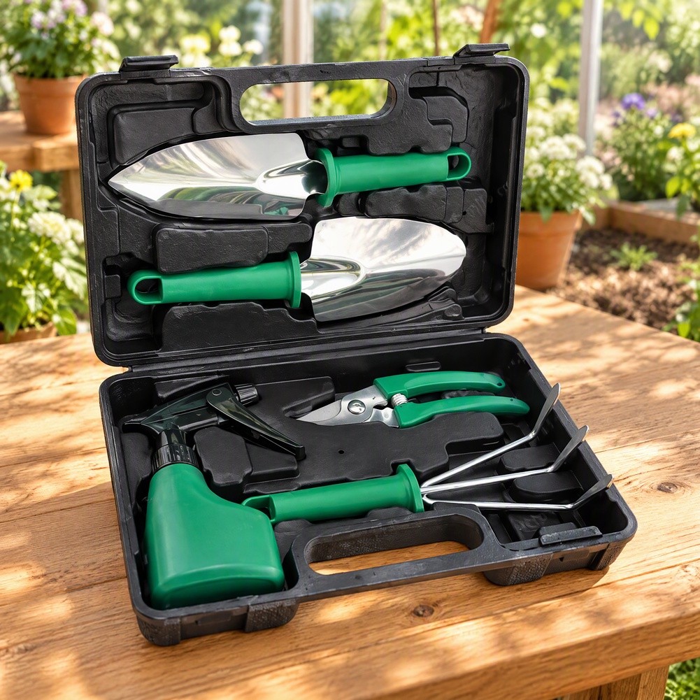 Pruning Shears - 5 Parçalı Paslanmaz Çelik Bahçe Aleti