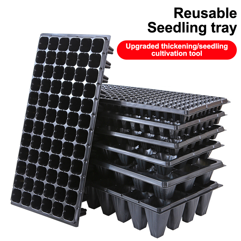 Seed Starter Tray - 10 Adet Fide Tepsisi, Plastik Bahçe