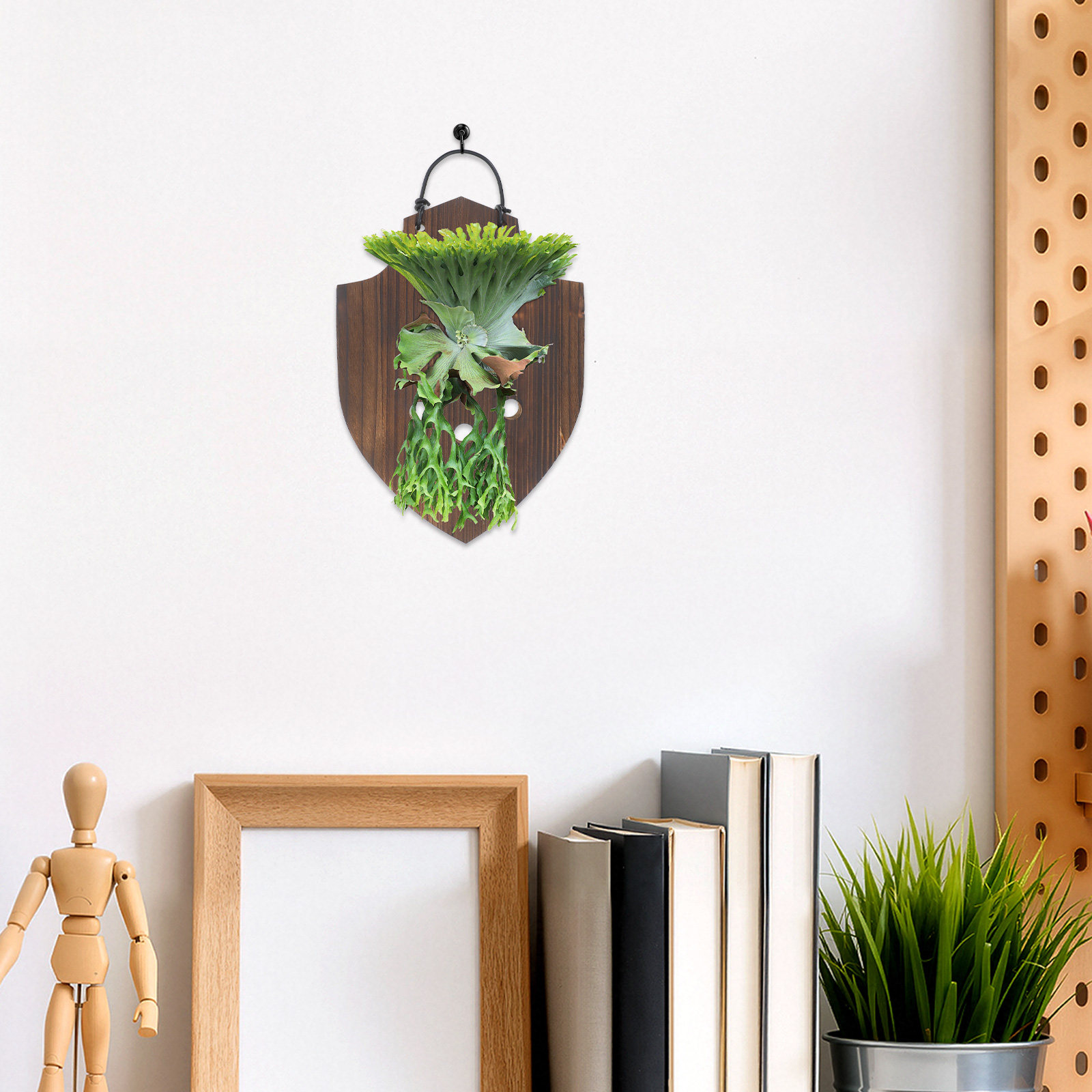 Vertical Planter - Ahşap Bitki Asma Tahtası, Masif Ahşap,