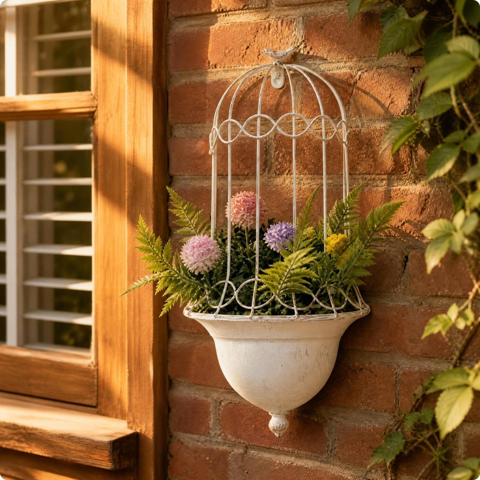 Duvara Monte Edilebilen, Demir - Vertical Planter incelemesi ve fiyatı