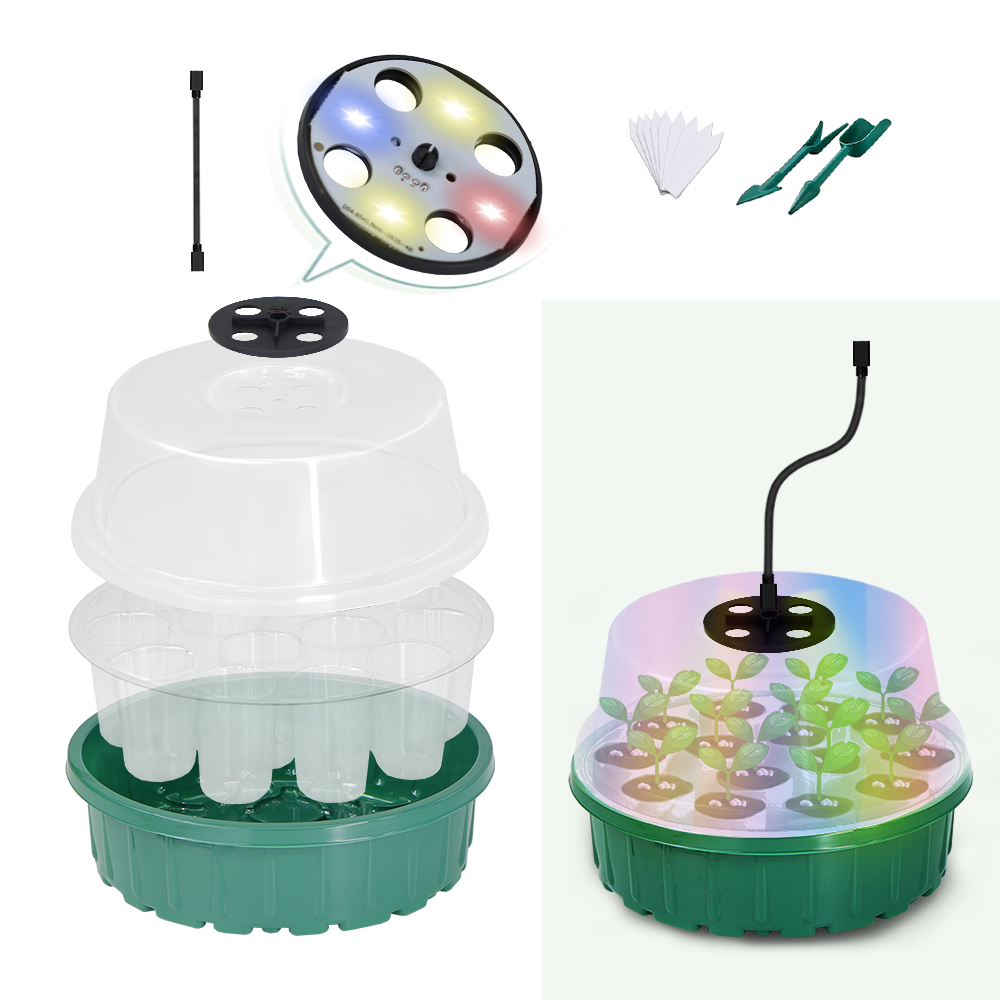 Tam Spektrumlu LED Büyüyen Işı - Seed Starter Tray incelemesi ve fiyatı