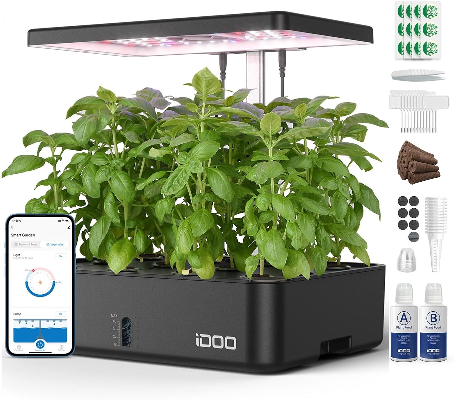 12 Bölmeli WiFi Hidroponik Yet - Hydroponic Kit incelemesi ve fiyatı