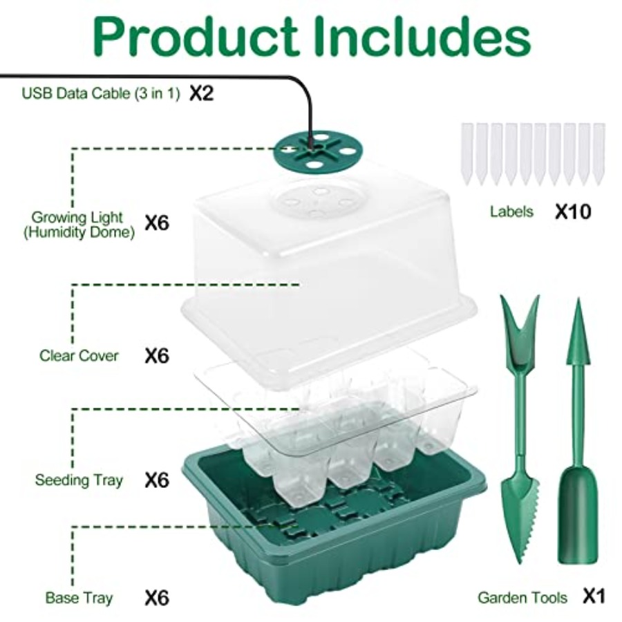 Işıklı Tohum Başlangıç ​​Tepsi - Seed Starter Tray incelemesi ve fiyatı